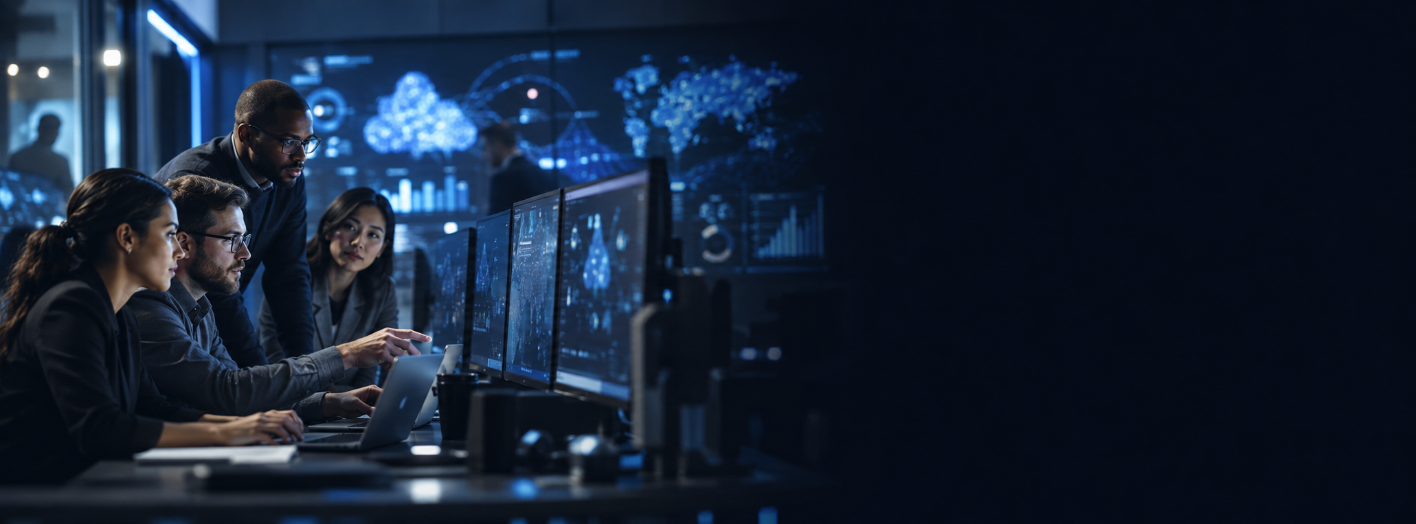Technology recruitment team in an operations environment